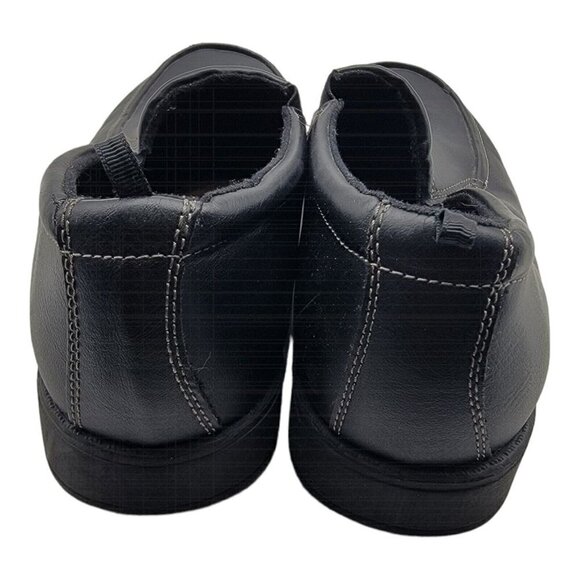 George Mens Shoes Loafers  Sz 6M Black  Leather Slip On main image 7